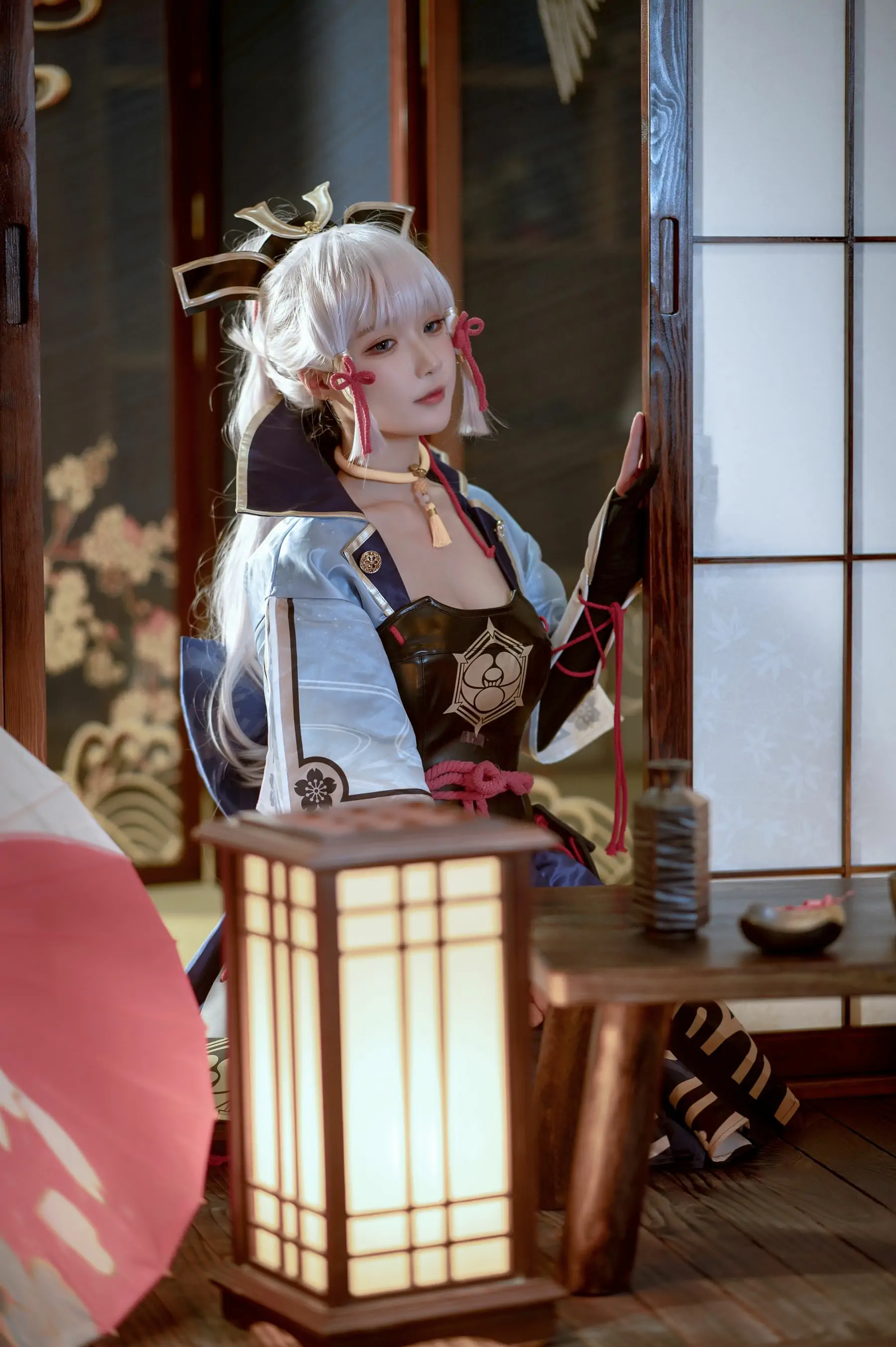 [福利COS] 动漫博主阿包也是兔娘 - 神里凌华