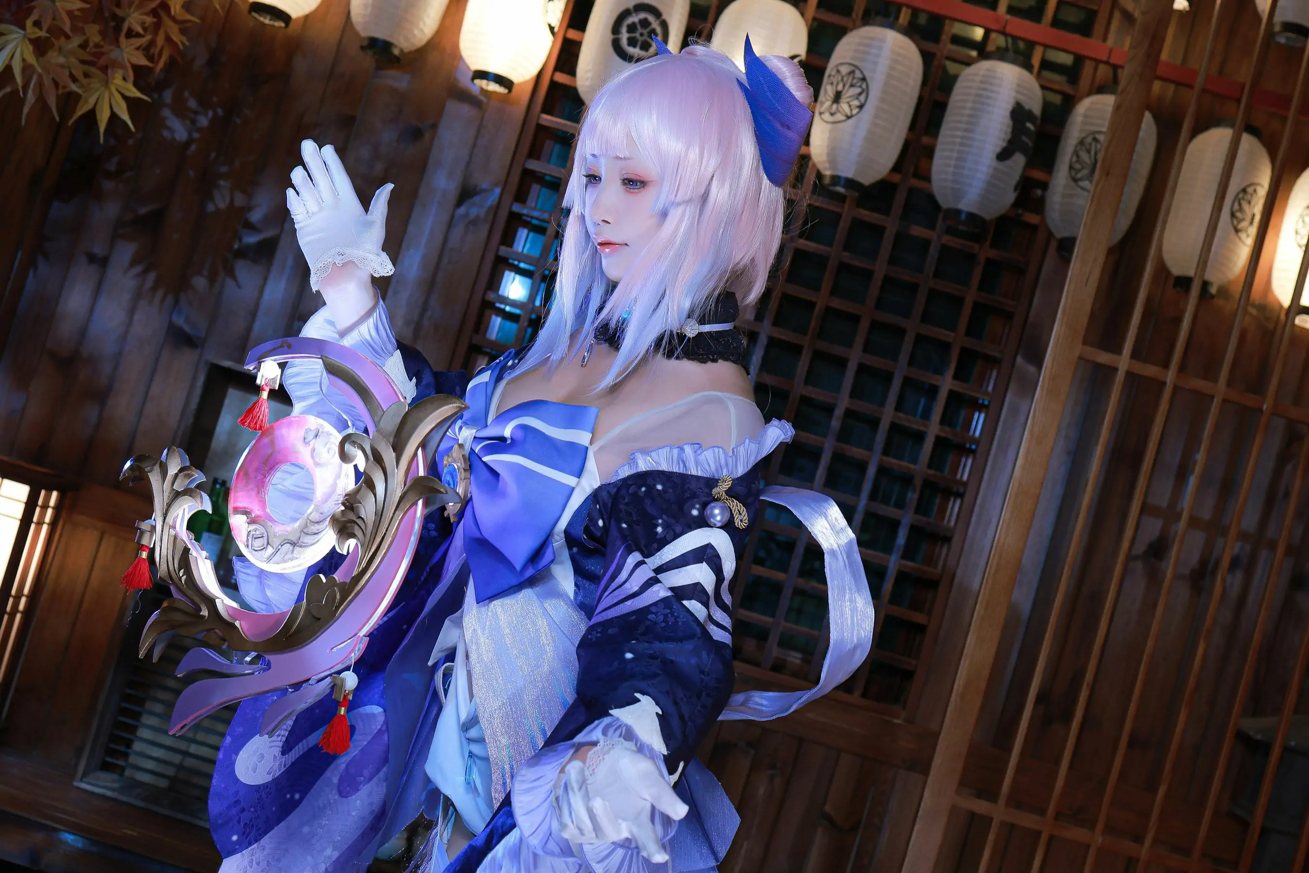 [福利COS] 动漫博主水淼aqua - 珊瑚宫心海