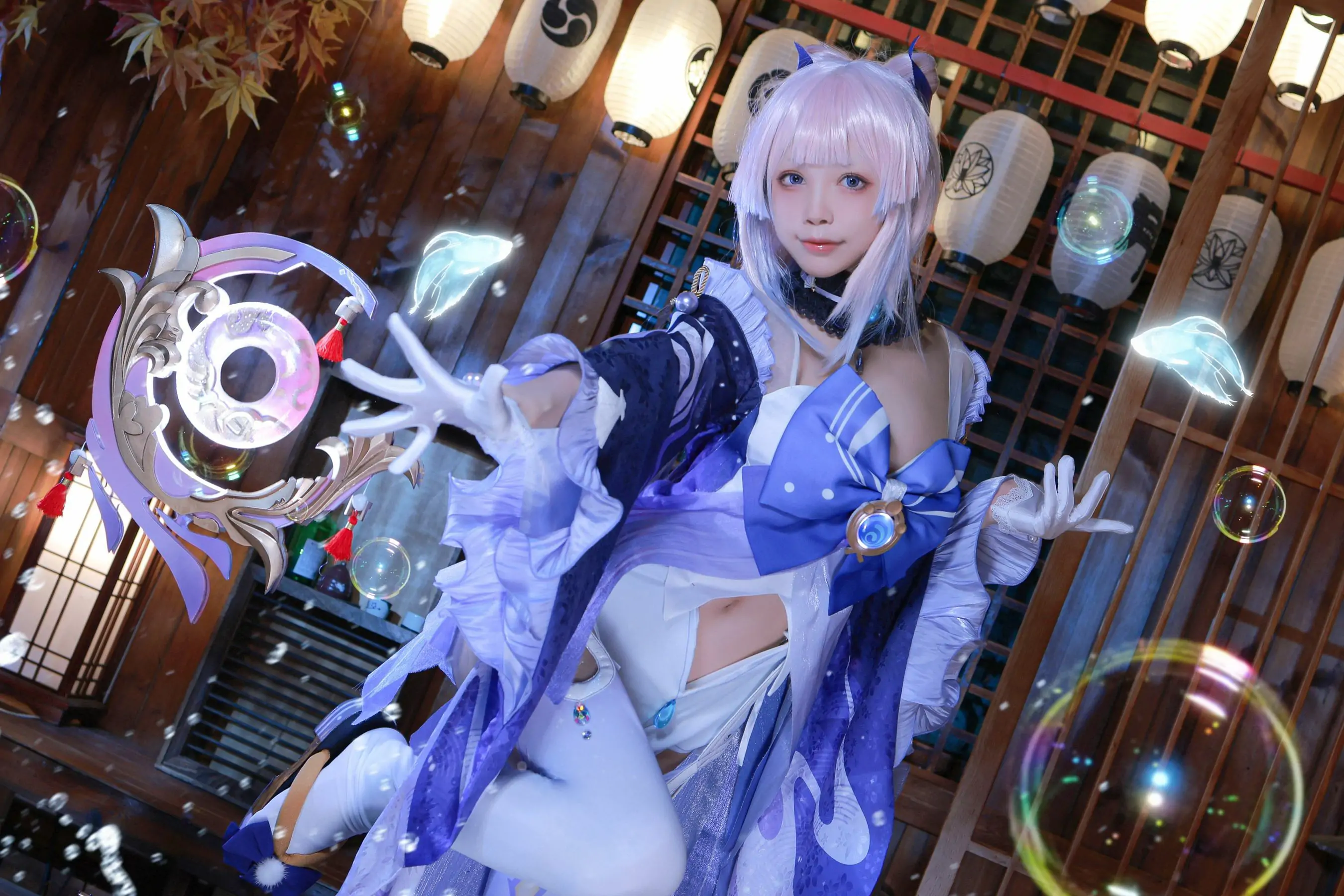 [福利COS] 动漫博主水淼aqua - 珊瑚宫心海