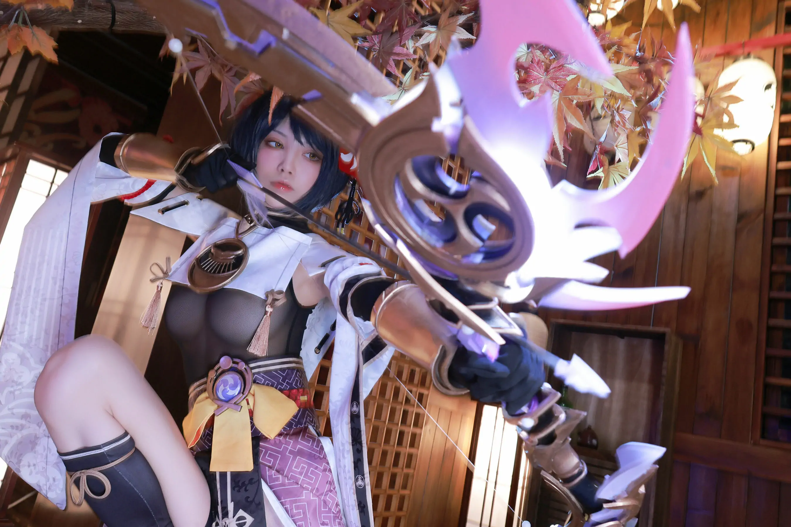 [福利COS] 动漫博主水淼aqua - 九条裟羅